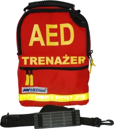 Torba na defibrylator AED Lifeline szkoleniowy / czerwona