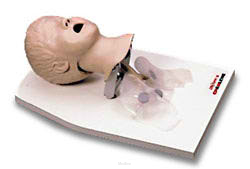 Głowa dziecka do intubacji